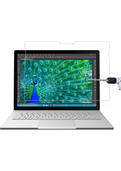 Microsoft Surface Book 13,5 Inç Için Temperli Gl Film (Yurt Dışından)