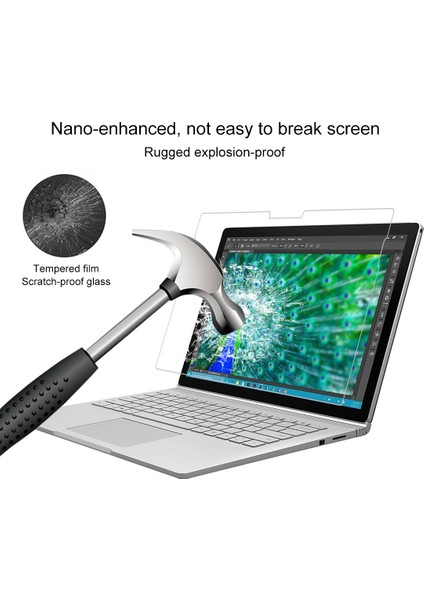 Microsoft Surface Book 13,5 Inç Için Temperli Gl Film (Yurt Dışından) modelleri