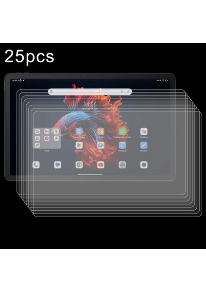 Blackview Mega 1 11.5 Için 25 Adet Temperli Gl Film (Yurt Dışından)