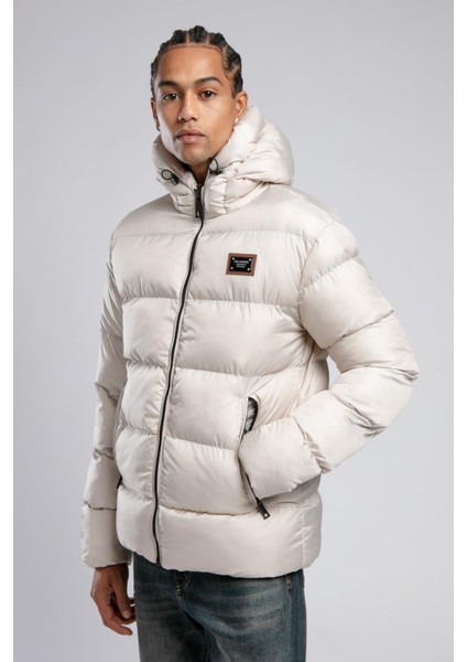 Monce Erkek Kapüşonlu Mont Bej fiyatları