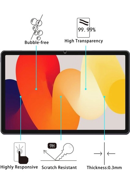 Xiaomi Redmi Pad Se Için Temperli Gl Film (Yurt Dışından) modelleri