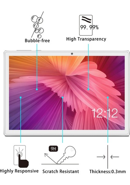 Teclast M30 Için 9h 2.5d Patlamaya Dayanıklı Temperli Gl Film (Yurt Dışından) fırsatları