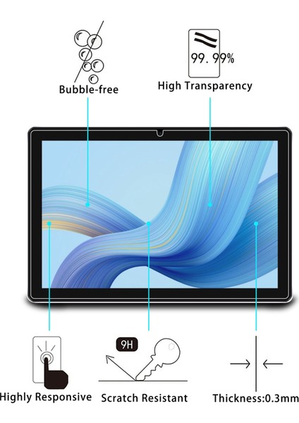 Doogee T10 Pro U10 Için Temperli Gl Film (Yurt Dışından)