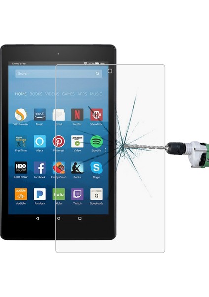Fire Hd 8 2016 Için Temperli Gl Film (Yurt Dışından)