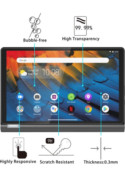 Lenovo Yoga Smart Tab Için 25 Adet Lenovo Yoga Smart Tab Için 25 Adet Gl Film (Yurt Dışından) modelleri