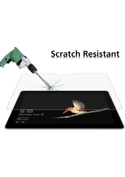 Microsoft Surface Go 2 9h 2.5d Temperli Için 25 Adet Gl Film (Yurt Dışından)