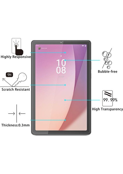 Lenovo Tab M9 Için Temperli Tablet I Lenovo Tab M9 Için 1 Adet Gl Film (Yurt Dışından)