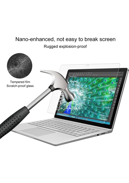 Microsoft Surface Pro 2 10,6 Inç Için Temperli Gl Film (Yurt Dışından)