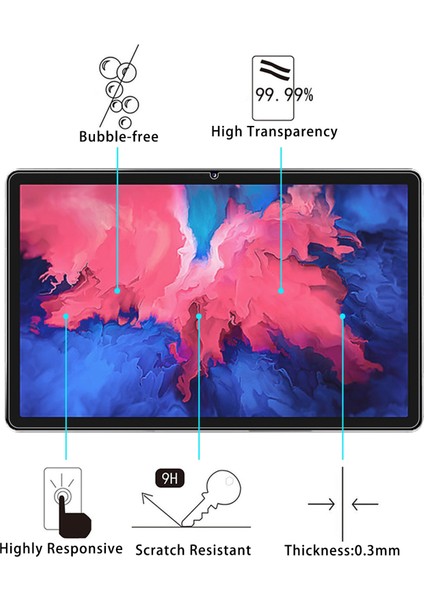 Lenovo Pad Lenovo Pad Plus Için 9h 2.5d Lenovo Pad Lenovo Pad Plus Için 25 Adet Gl Film (Yurt Dışından) modelleri