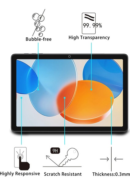 Lenovo Erazer A10 10.1 Için Temperli Gl Film (Yurt Dışından)