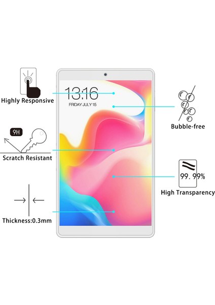 Teclast P80 Pro Için 2 Adet 9h 2.5d Patlamaya Dayanıklı Temperli Gl Film (Yurt Dışından) fırsatları