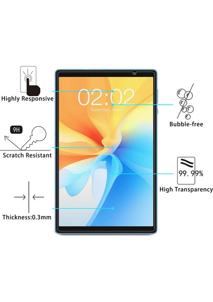 Teclast P25T Için Temperli Tablet Teclast P25T Için1 Adet Gl Film (Yurt Dışından)