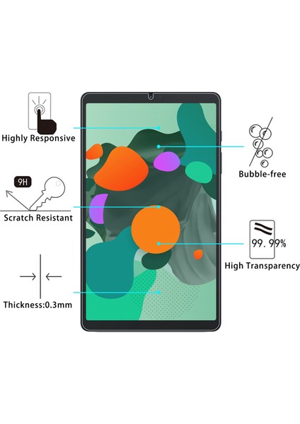 Blackview Tab 60 8.7 Için 2 Adet Temperli Gl Film (Yurt Dışından) modelleri