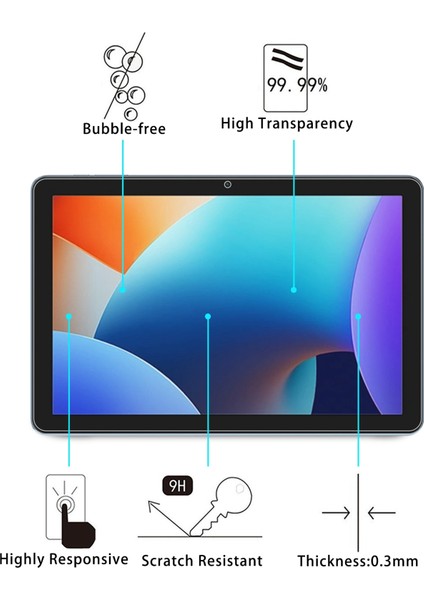 Blackview Tab 30 Wifi Için 2 Adet Temperli Gl Film (Yurt Dışından) modelleri