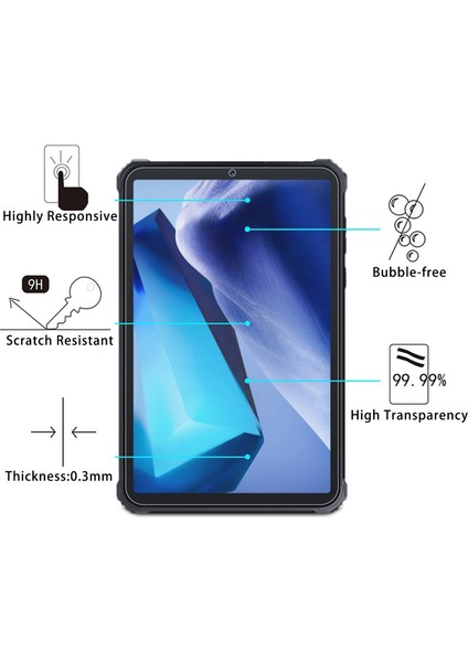 Oukitel Rt3 Için Temperli Gl Film (Yurt Dışından) fırsatları