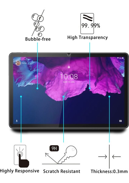 Lenovo K11 11 Inç Için 2 Adet Temperli Gl Film (Yurt Dışından) fiyatları