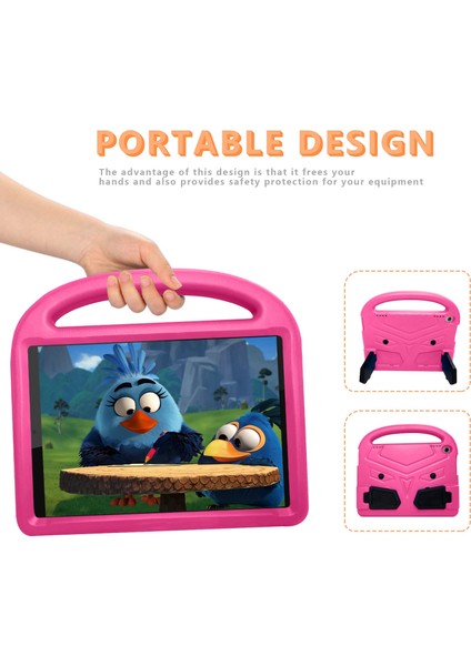 Lenovo Tab M10 Plus 10.3 Rosered Için Sparrow Stil Eva Düz Düşme Önleyici Kapak (Yurt Dışından)