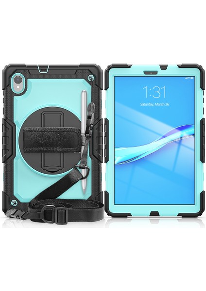 Silikon + Pc Tablet Kılıfı Lenovo Tab M10 Hd TB-X306X Siyah Açık Mavi (Yurt Dışından) fiyatları