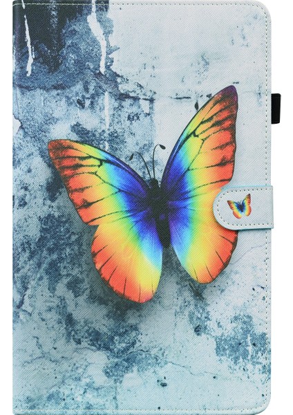 Lenovo M10 Fhd Rel TB-X605FC / TB-X605LC Renkli Kelebek Kılıf (Yurt Dışından) fiyatları