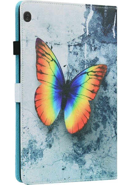 Lenovo M10 Fhd Rel TB-X605FC / TB-X605LC Renkli Kelebek Kılıf (Yurt Dışından) fırsatları