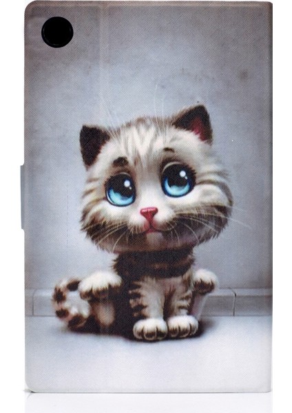 Lenovo Tab M10 Plus Renkli Desenli Deri Kılıf Pet Kedi Için (Yurt Dışından) fırsatları