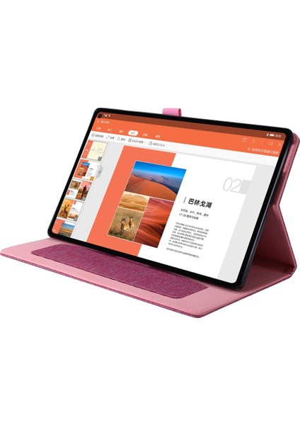 Lenovo M10 Artı Gül Kırmızı Için (Yurt Dışından)