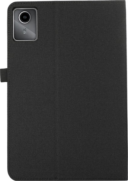 Lenovo Tab Plus 11.5 Siyah Için Kumaş Deri Kılıf (Yurt Dışından)