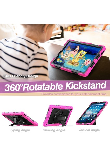 Lenovo Tab M10 Fhd Plus Tutuculu Koruyucu Kılıf Gül Kırmızısı Için (Yurt Dışından) modelleri