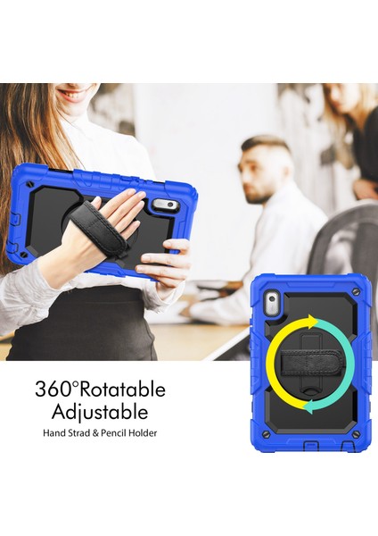 Lenovo Tab M9 Mavi Için Silikon Hibrit Pc Kılıfı (Yurt Dışından) fiyatları