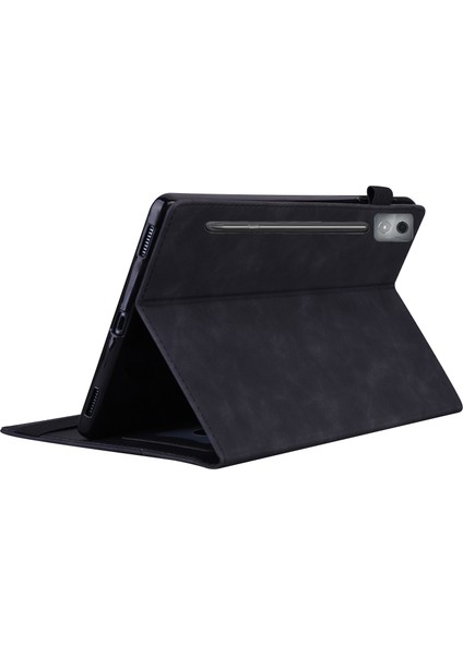 Lenovo Xiaoxin Pad Pro 12.7 Siyah Için Ekleme Deri Tablet Kılıfı (Yurt Dışından) fırsatları