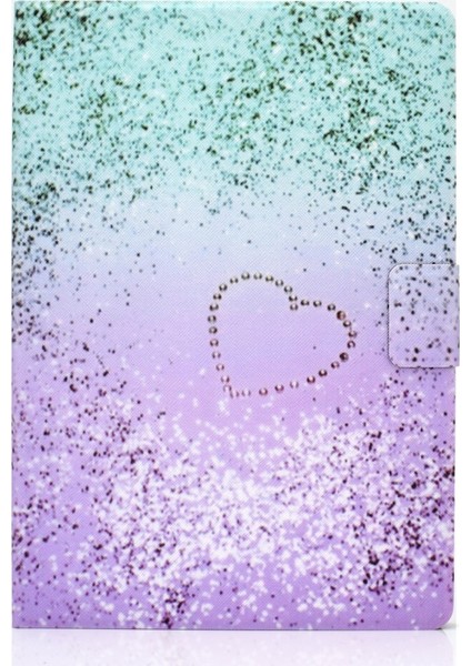 Lenovo Tab M10 Hd Renkli Desenli Deri Kılıf Lenovo Tab M10 Hd TB-X505F Love Quicksand Için (Yurt Dışından) modelleri