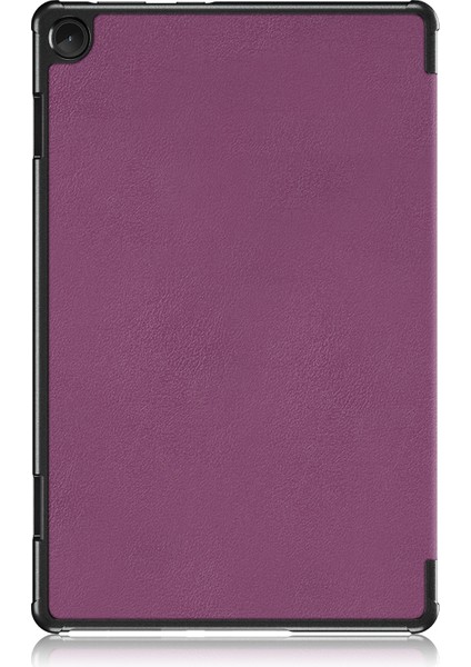 Lenovo Tab M10 10.1 3. Nesil Mor Için Deri Akıllı Tablet Kılıfı (Yurt Dışından) fırsatları