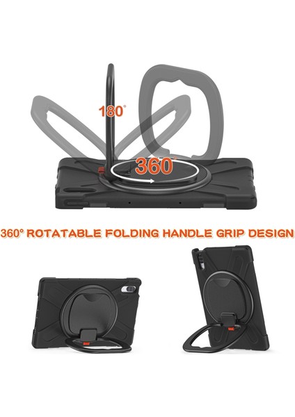 Lenovo Tab P11 Pro TB-J706F Siyah Için Silikon + Pc Kılıfı (Yurt Dışından) modelleri