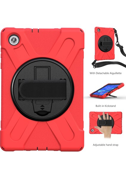 Lenovo Tab M10 Hd 2. Nesil TB-X306X Kırmızı Için Silikon + Pc Kılıfı (Yurt Dışından) modelleri
