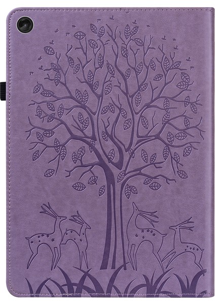 Lenovo Tab M10 3. Nesil Mor Için Desenli Tablet Kılıfı (Yurt Dışından) fırsatları