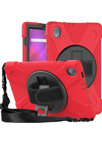 Lenovo Tab K10 / M10 Plus Kırmızı Için Silikon + Pc Kılıfı (Yurt Dışından) modelleri