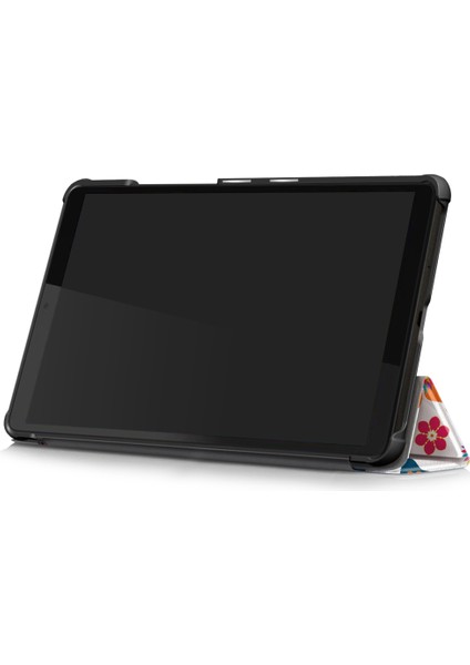 Lenovo Tab M8 Renkli Çizim Desenli Deri Kılıf Kelebek (Yurt Dışından) fırsatları