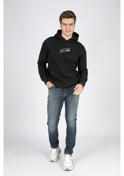 Time Erkek Kapüşonlu Sweatshirt
