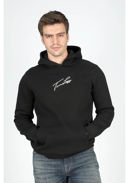 Time Erkek Kapüşonlu Sweatshirt