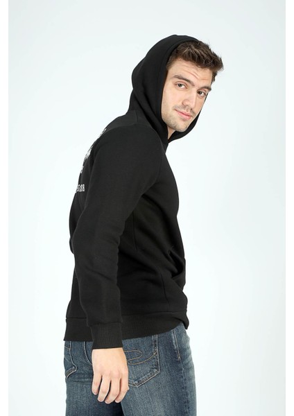 Time Erkek Kapüşonlu Sweatshirt