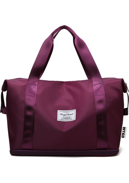 Islak ve Kuru Ayırma Fitness Katlanır Çanta (Yurt Dışından)