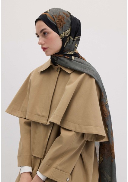 Sıenna Desen Şal Siyah modelleri