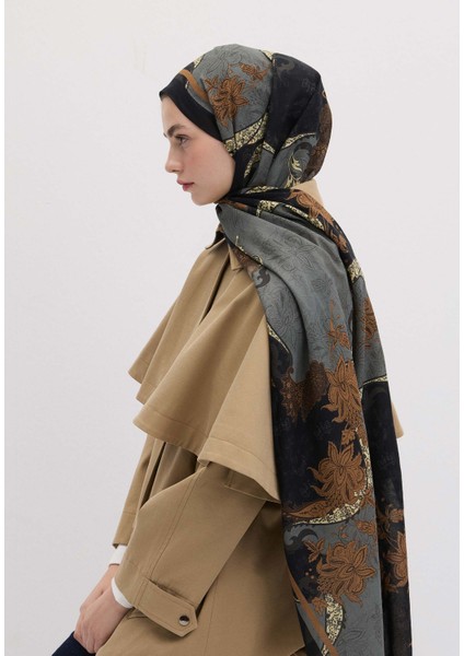 Sıenna Desen Şal Siyah indirimleri