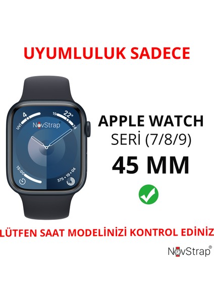Apple Watch Seri 7/8/9 45MM ile Uyumlu Ekran Kasa Koruyucu Kapak Kılıf 360 Tam Koruma fiyatları