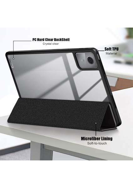 Lenovo Tab M11 / Xiaoxin Pad 2024 Için Boyalı Deri Kılıf (Yurt Dışından) fırsatları