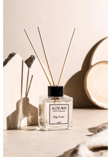 Bebek Pudrası Çubuklu Oda Kokusu Bambu Kokusu Kare Şişe Baby Powder Reed Diffuser 100ml fiyatları