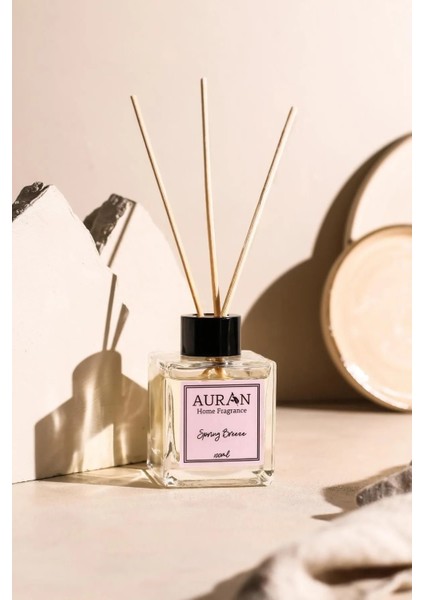 Bahar Esintisi Çubuklu Oda Kokusu Bambu Kokusu Kare Şişe Spring Breeze Reed Diffuser 100ml fiyatları