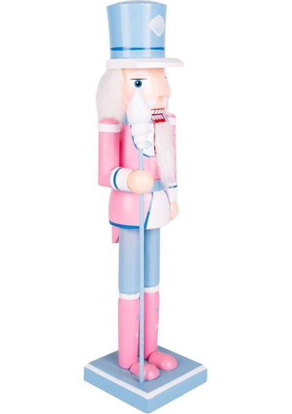 Mavi Pembe Şapkalı Kurşun Asker Noel Dekor 37cm fiyatları
