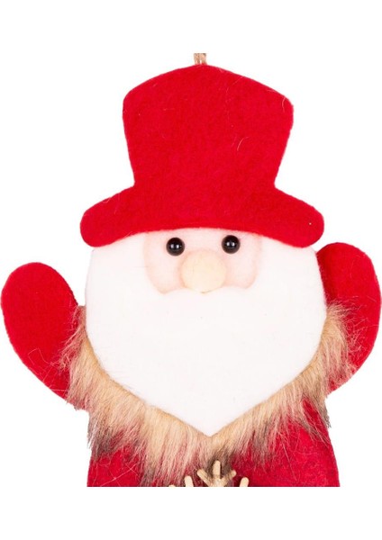 Kırmızı Noel Baba Dekor 10x15cm fiyatları
