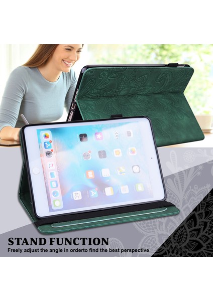 Lenovo Tab M11 / Xiaoxin Pad 11 2024 Için Dantel Çiçek Pu Kılıf (Yurt Dışından)